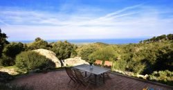 Stazzu For Sale In Sardinia with beautiful sea view in Aglientu