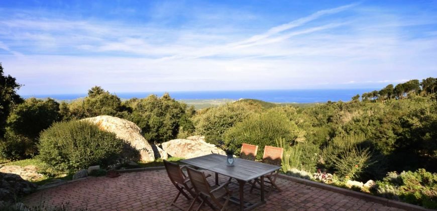 Stazzu For Sale In Sardinia with beautiful sea view in Aglientu