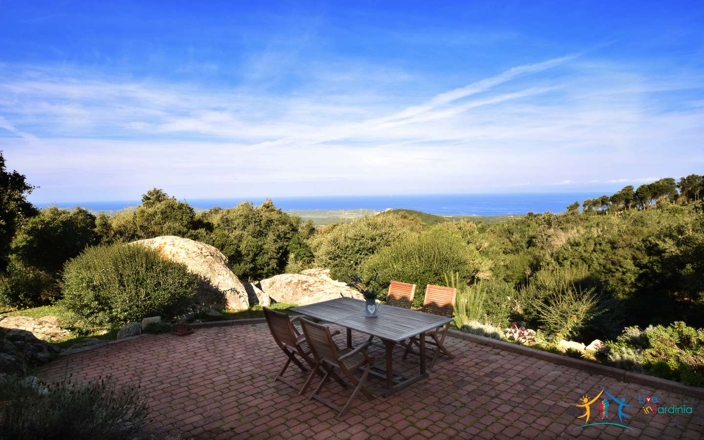 Stazzu For Sale In Sardinia with beautiful sea view in Aglientu