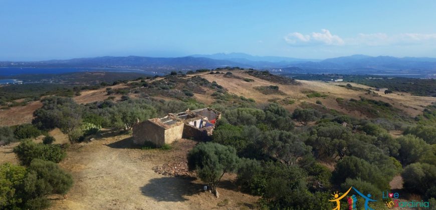Panoramic View Farmhouse For Sale Olbia Sardinia ref.Muriscu 1