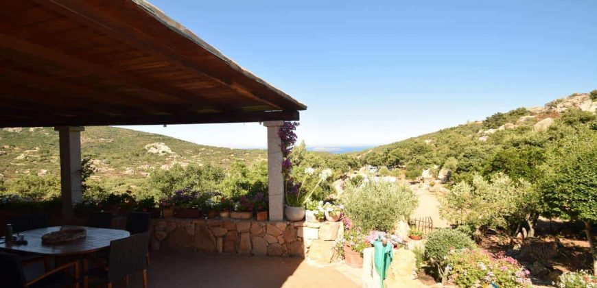 Sea View Villa For Sale In San Pantaleo Sardinia ref.Aglientina