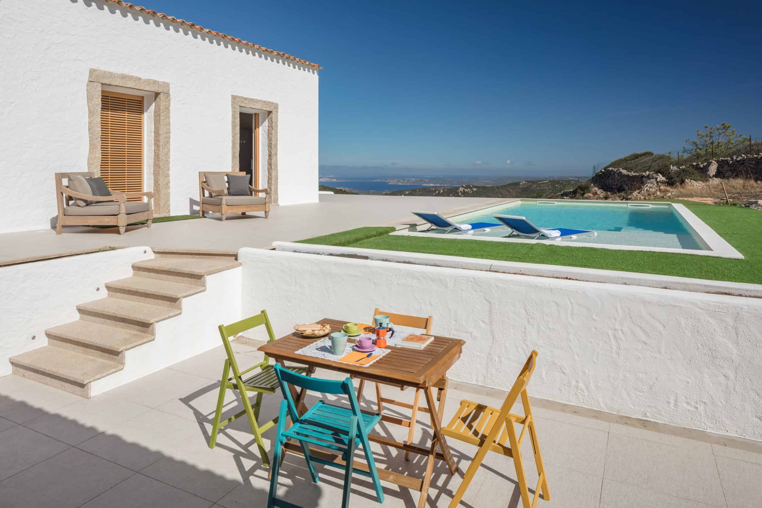 Wonderful Stazzo Style Villa With Pool For Rent In Aglientu ref Incantu