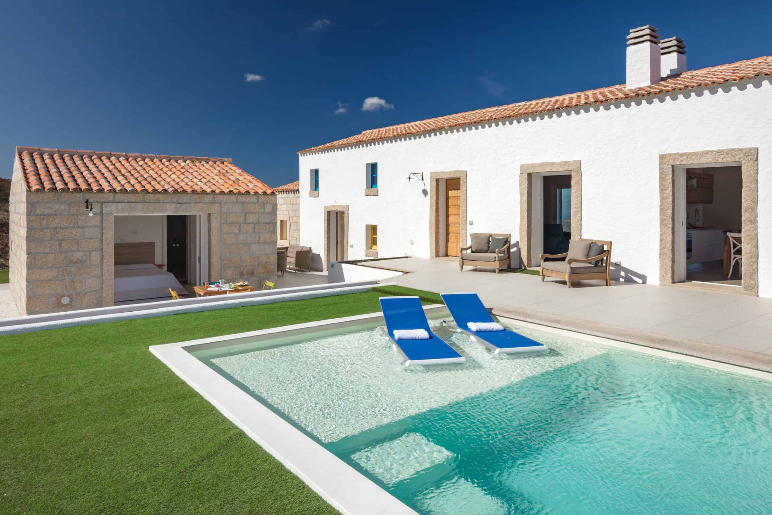 Wonderful Stazzo Style Villa With Pool For Rent In Aglientu ref Incantu