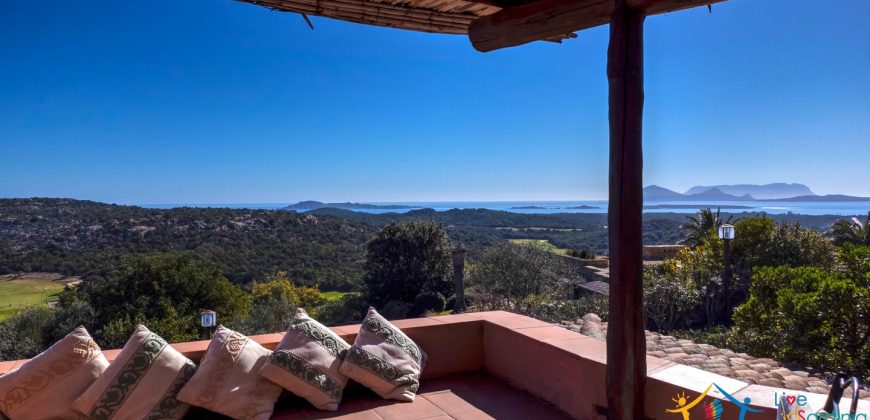 Sea View Property For Sale Porto Cervo ref Golf 114