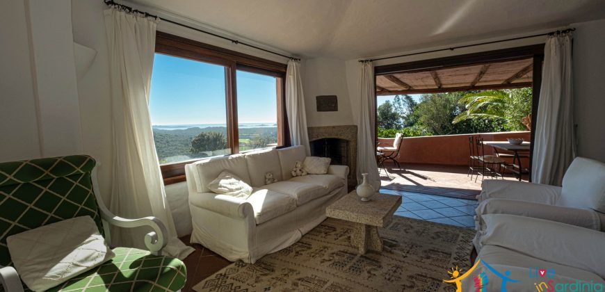 Sea View Property For Sale Porto Cervo ref Golf 114
