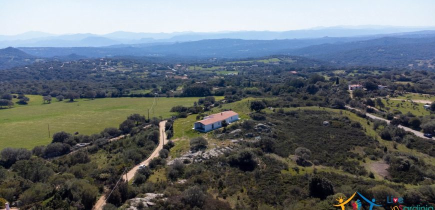 Rustic Villa With Panoramic Views For Sale Olbia; ref Capriuleddu
