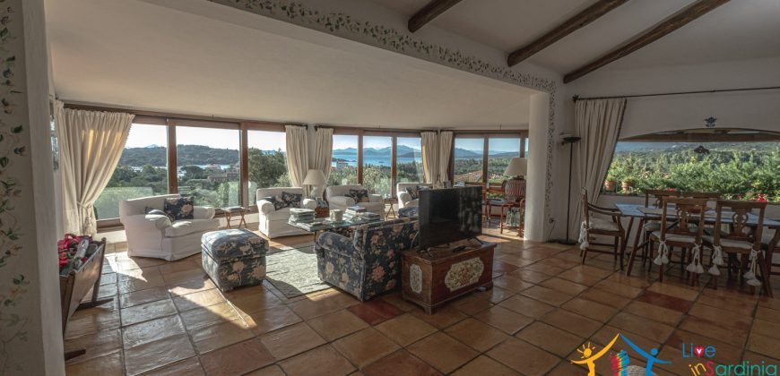 Sea View Villa For Sale Emerald Coast Porto Cervo ref Aie