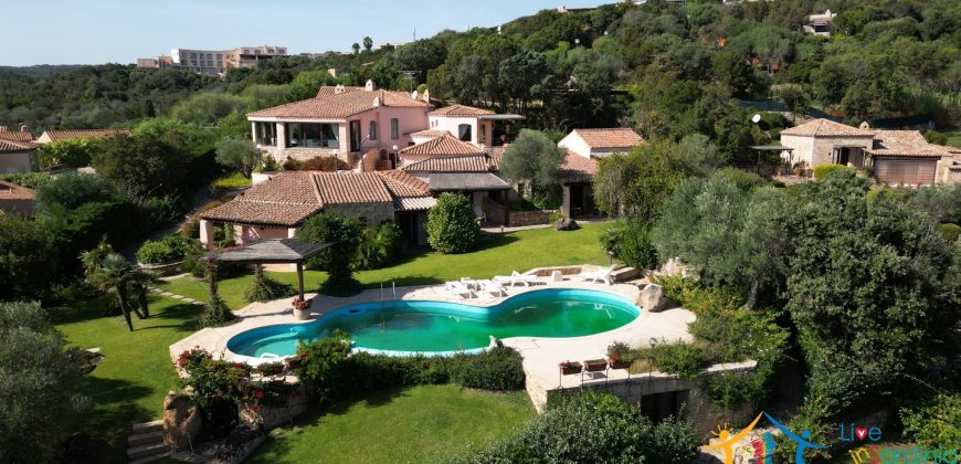 Sea View Villa For Sale Emerald Coast Porto Cervo ref Aie