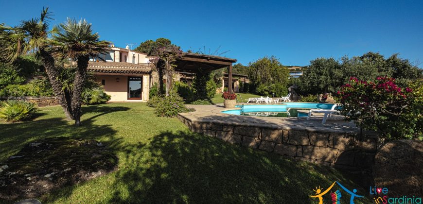 Sea View Villa For Sale Emerald Coast Porto Cervo ref Aie