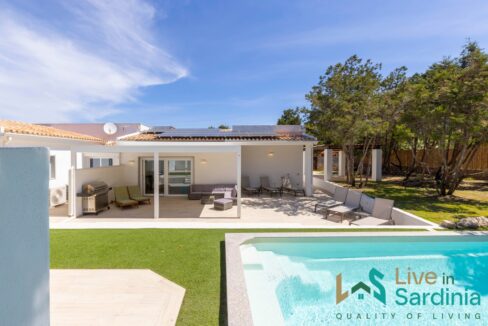 Sea View Villa For Sale In Aglientu