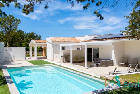 Sea View Villa For Sale In Aglientu