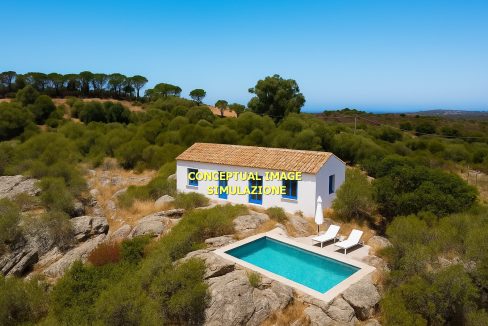 country home for sale Aglientu